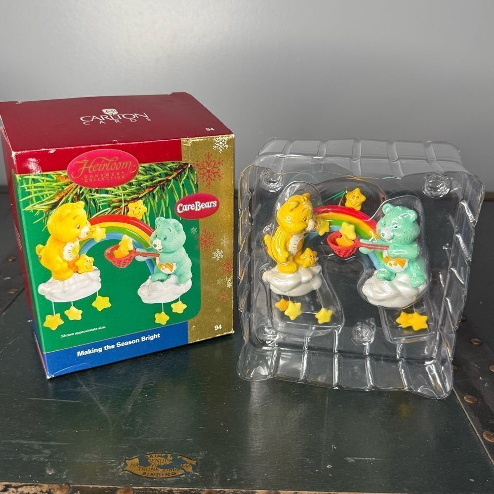 Care Bears Making The Season Bright Heirloom Christmas Ornament Carlton Cards